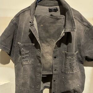 Mixed Emotions Original Grey Shorts Set